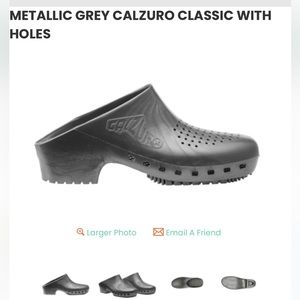 Calzuro Metallic Grey Classic W/out Holes